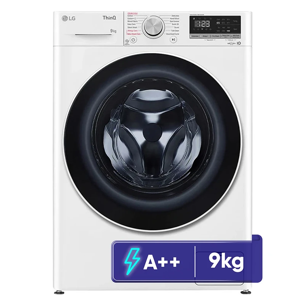 ماشین لباسشویی ال جی 9 کیلویی مدل F4R5VYG0W-small-image