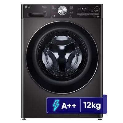 ماشین لباسشویی 12 کیلوگرم اتوماتیک ال جی مدل F4V9BDP2EE دارای قابلیت خشک‌کن صددرصد