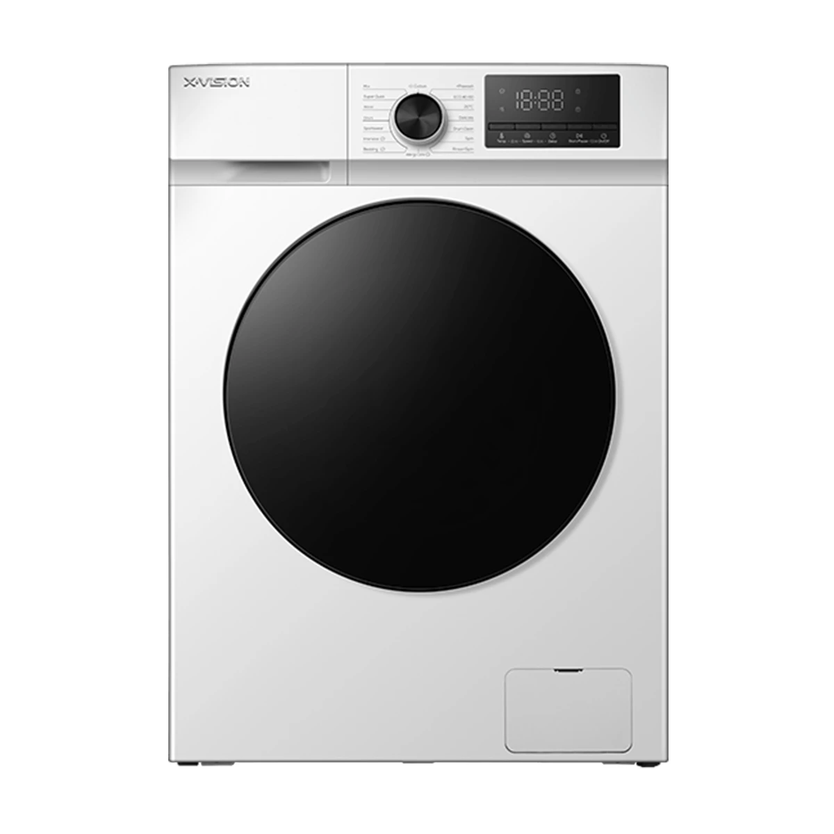 ماشین لباسشویی ایکس ویژن 8 کیلویی مدل TF84-AWBL-small-image
