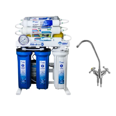 دستگاه تصفیه کننده آب اس اس وی مدل MaxBlue 2wx1150 به همراه شیر تصفیه آب