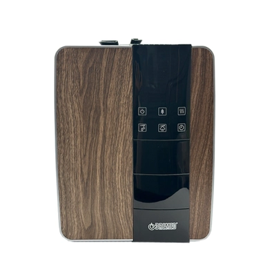 Arshia humidifier with wood finish and touch control panel