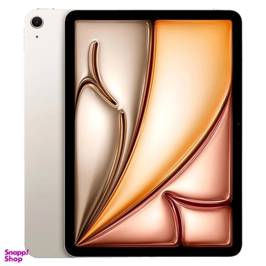 iPad in light color with edge-to-edge display and vibrant screen