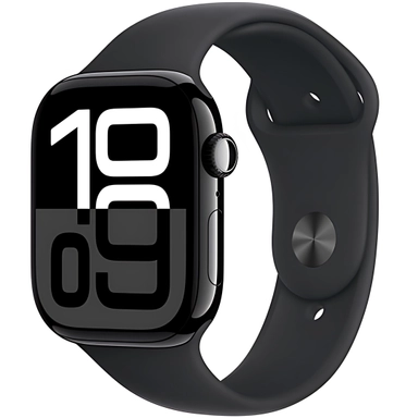 Apple Series 10 46mm Aluminum Silicone Band Smartwatch