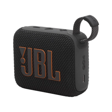 Black JBL Go 4 Bluetooth Portable Speaker