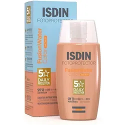 ISDIN Fotoprotector Fusion Water Color SPF 50 sunscreen for daily protection