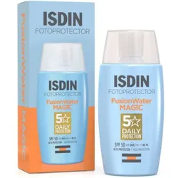 ISDIN Fotoprotector Fusion Water Magic SPF 50 daily protection sunscreen