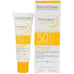 Bioderma Photoderm Aquafluide SPF 50+ sunscreen for sensitive skin