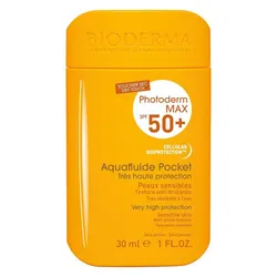 Bioderma Photoderm MAX Aquafluide Pocket SPF 50+ sunscreen for sensitive skin