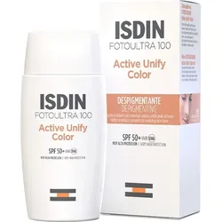 ISDIN FotoUltra 100 Active Unify Color SPF 50+ depigmenting sunscreen