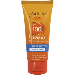 Ardene Sun SPF 100 UVMax sunscreen for all skin types, natural beige
