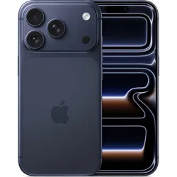 Navy blue Apple iPhone 17 Pro Max ZAA Dual SIM Storage 256GB And RAM 12GB Mobile Phone - Not Activated