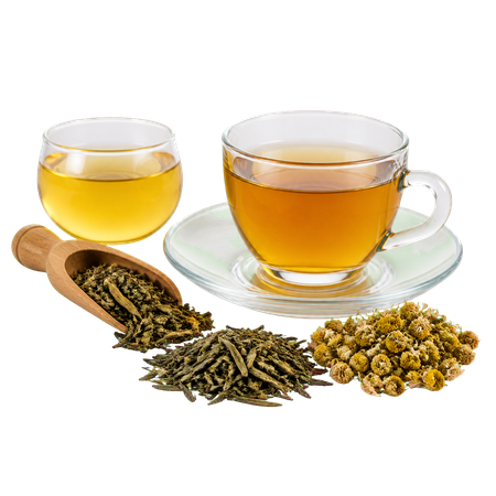 چای سبز و دمنوش